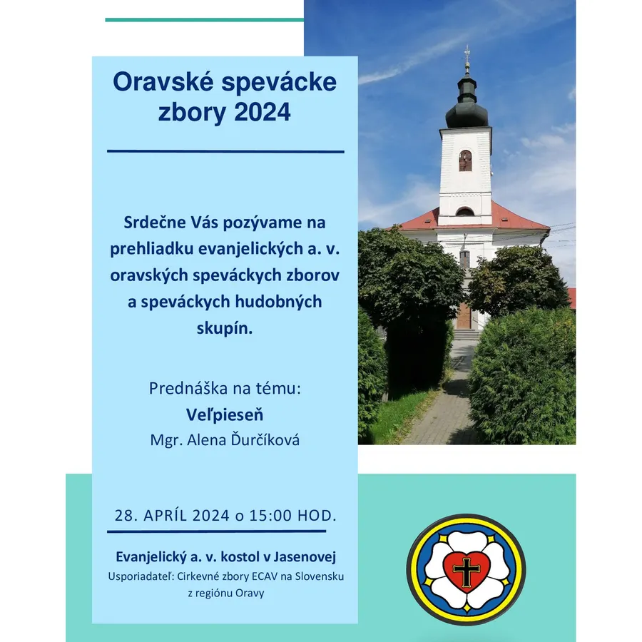 ORAVSKÉ SPEVÁCKE ZBORY 2024