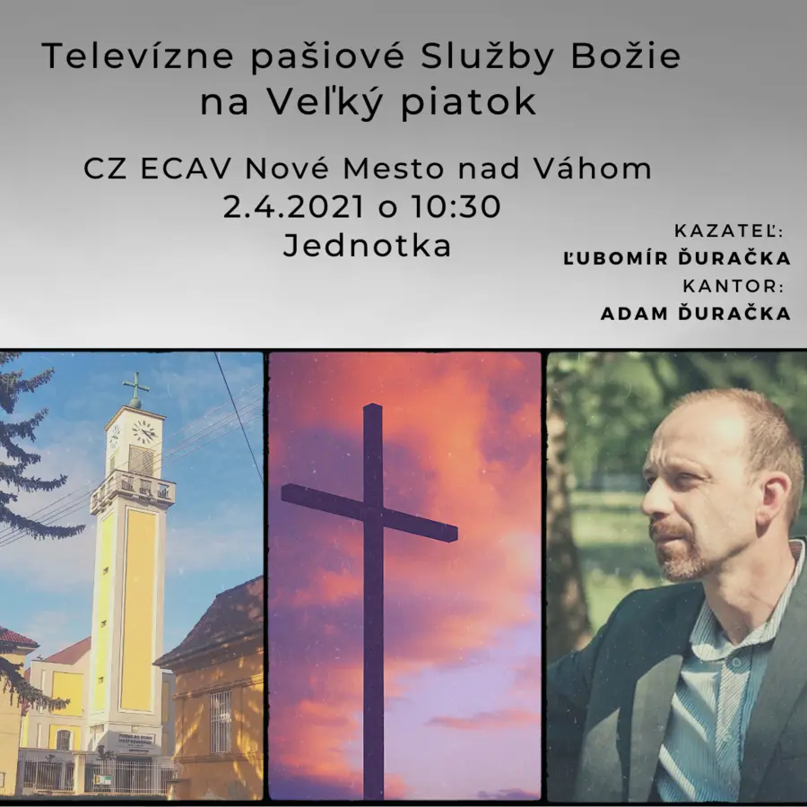 Televízne SB z Nového Mesta nad Váhom na Veľký Piatok