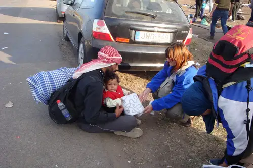 Members of Evangelical Church helped refugees in Hungary