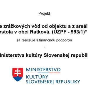 Ratkovský kostol a práce okolo neho v roku 2023