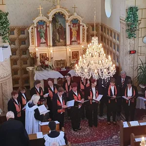 V Hajnej Novej Vsi oslavovali výročie posvätenia chrámu