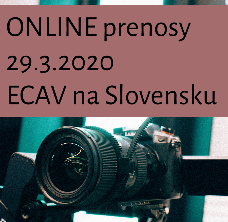 ONLINE prenosy 29.3.2020