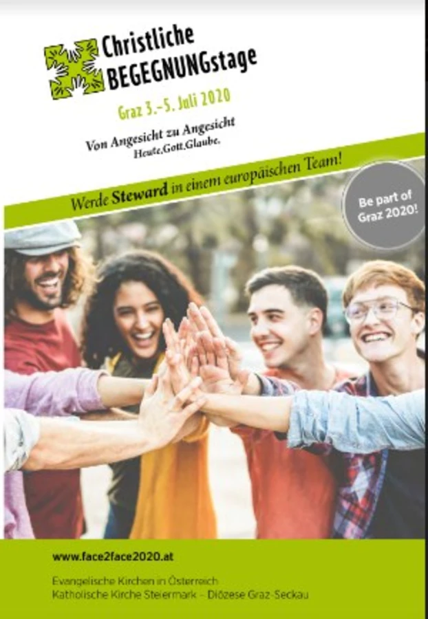 Buď dobrovoľníkom na Stretnutí kresťanov 2020 v Grazi