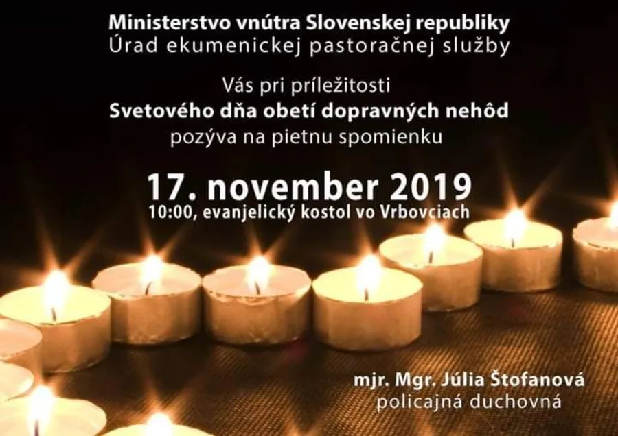 Pozývame na pietnu spomienku vo Vrbovciach