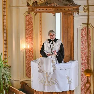 Slávnosť inštalácie Vladimíra Ticháňa za zborového farára v Kokave nad Rimavicou