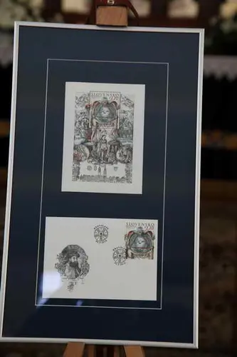 Poštová známka k 400. výročiu Žilinskej synody