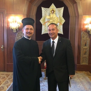 Z prijatia na ekumenickom patriarcháte