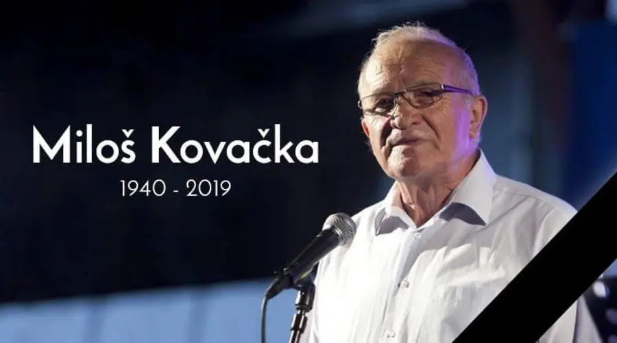 Posledná rozlúčka so spolubratom Milošom Kovačkom