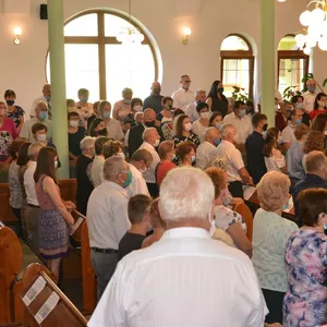 Služby Božie pri 400. výročí od založenia CZ a pri posviacke nového zvonu