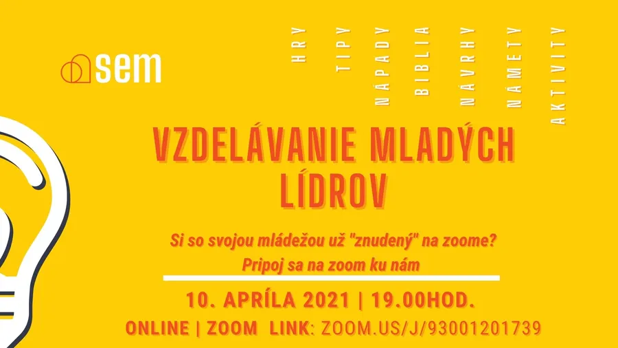 SEM: Vzdelávanie mladých lídrov