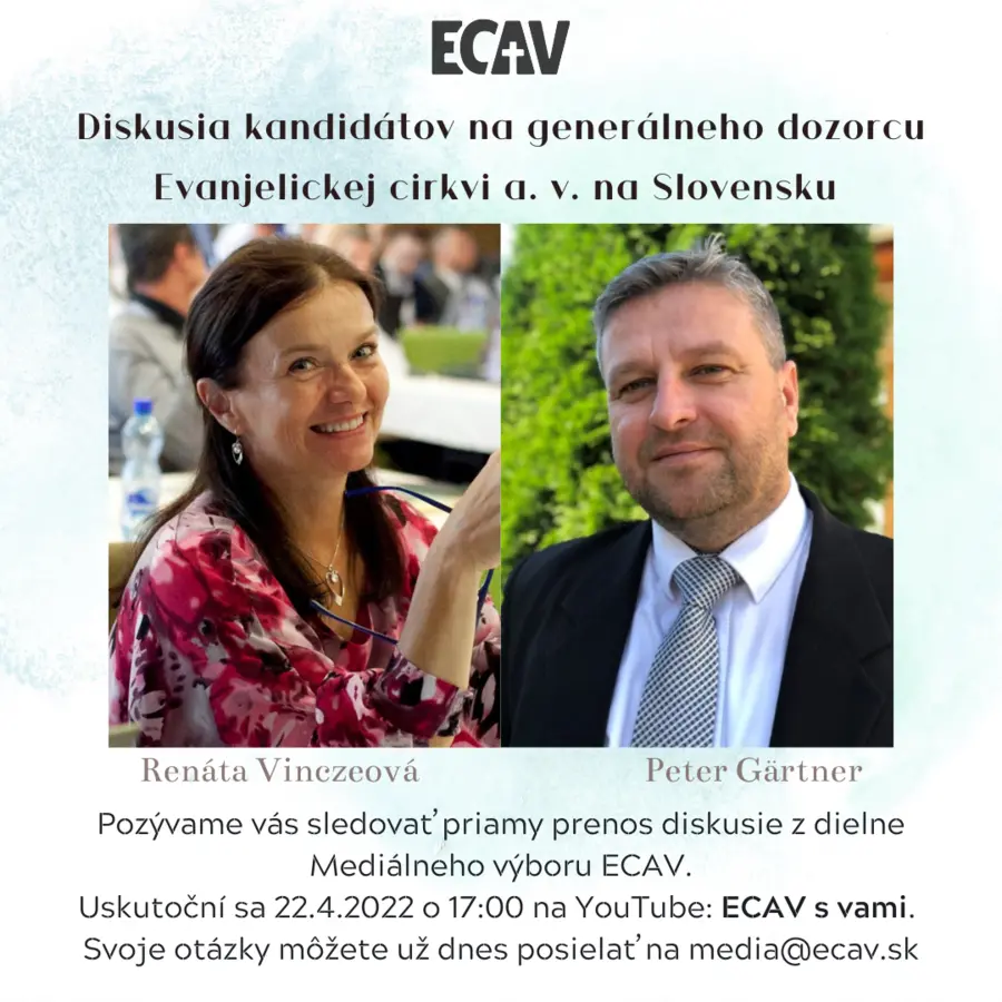 Diskusia s kandidátmi na generálneho dozorcu ECAV