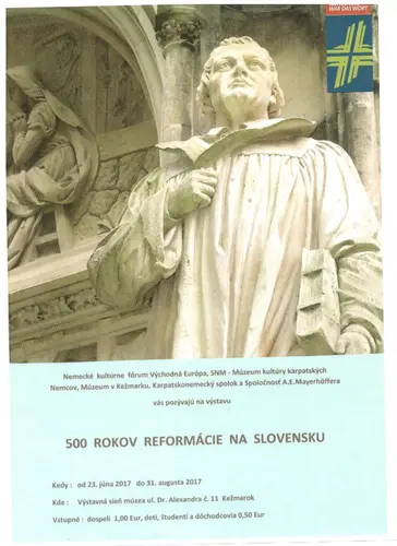 Výstava k reformácii v Kežmarku