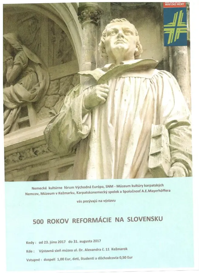 Výstava k reformácii v Kežmarku