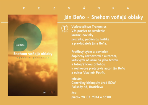 Prezentácia knihy Jána Beňa 28. 3.