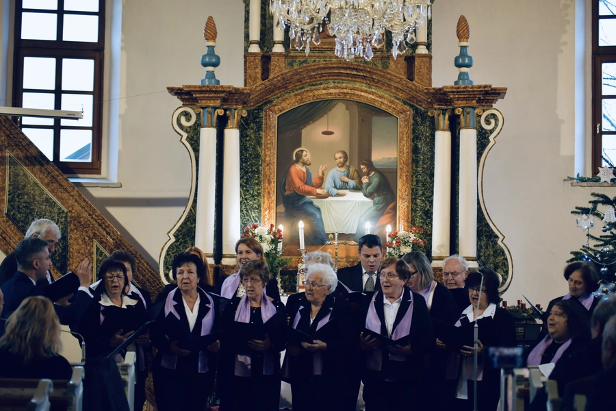 Trojkráľové stretnutie spevokolov Horného Turca v Háji