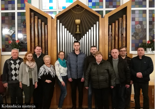  Píšťalový organ v CZ ECAV Považská Bystrica