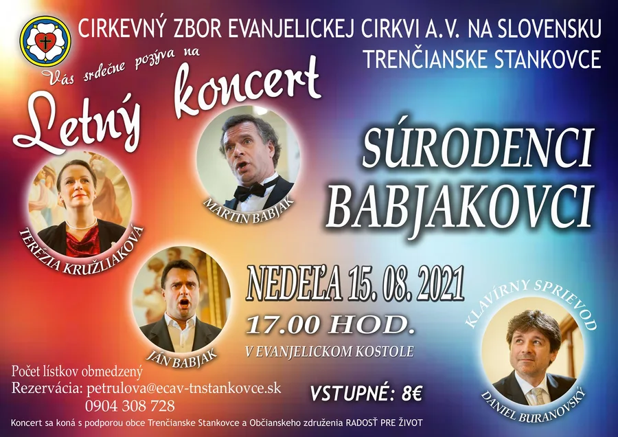 Koncert v Trenčianskych Stankovciach