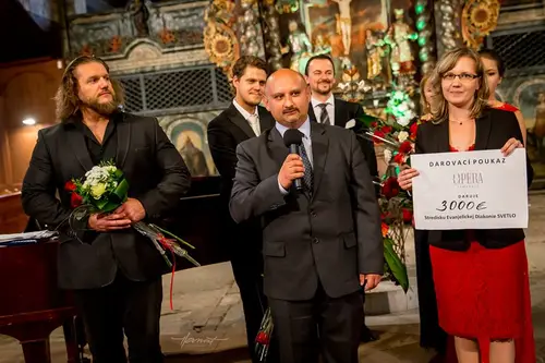 Opera Gala 2015 for students in Červenica
