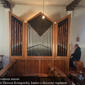  Píšťalový organ v CZ ECAV Považská Bystrica