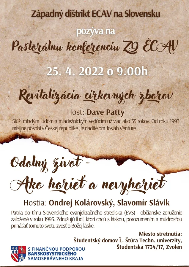 Pastorálna konferencia ZD o revitalizácii CZ