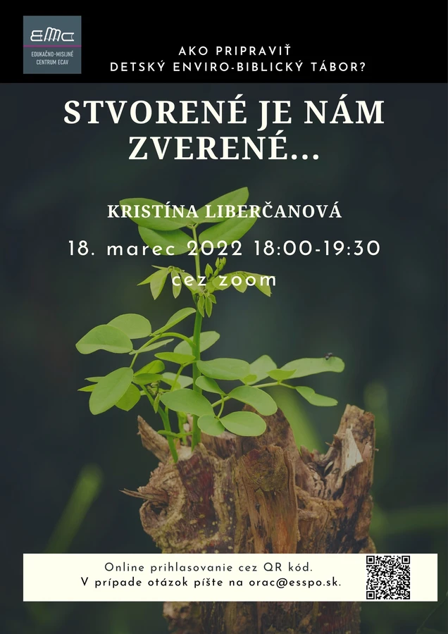 Stvorené je nám zverené