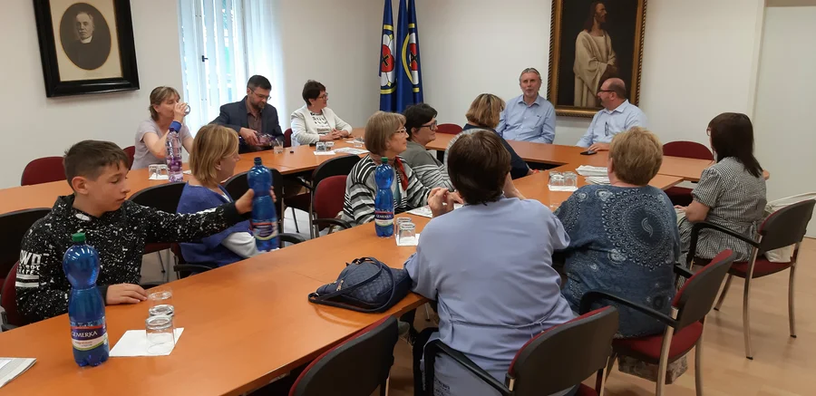 Návšteva evanjelikov z Maďarska