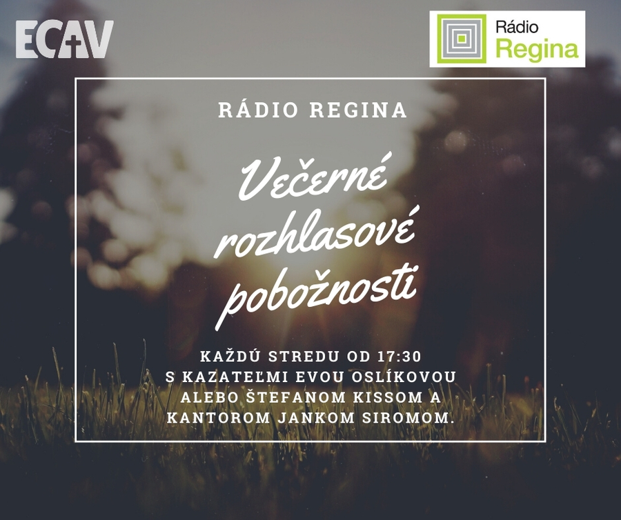 Scenár rozhlasovej pobožnosti 14.10.2020, 17:30