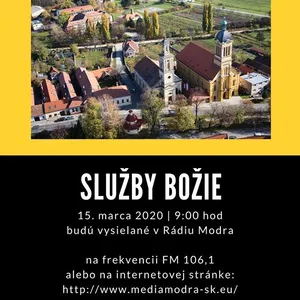 ONLINE prenosy kázní a príhovorov ZOZNAM