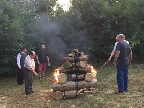 Husovská vatra v Hrachove