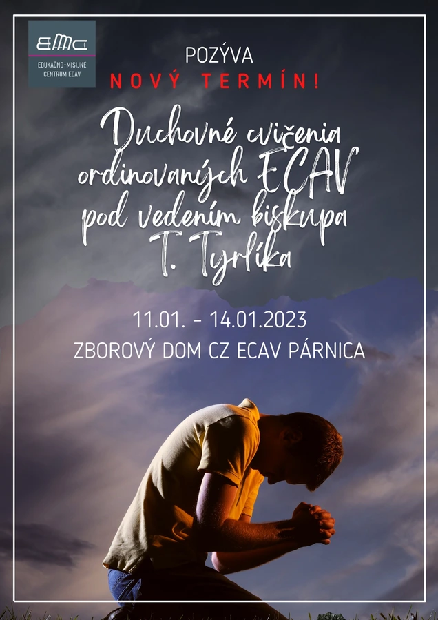 Duchovné cvičenia pre ordinovaných ECAV- 2023