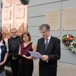 V Budapešti odhalili pamätnú tabuľu Jánovi Kollárovi          