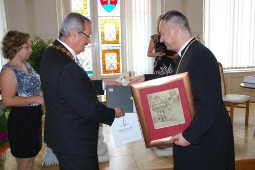 Prijatie u primátora Spišskej Novej Vsi