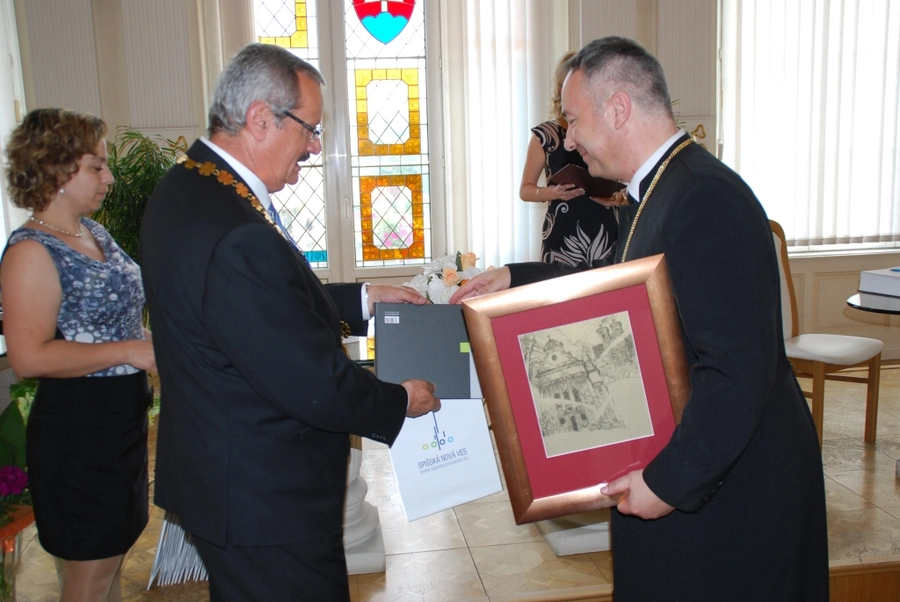 Prijatie u primátora Spišskej Novej Vsi