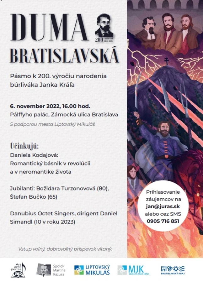 Pozvánka: Duma bratislavská