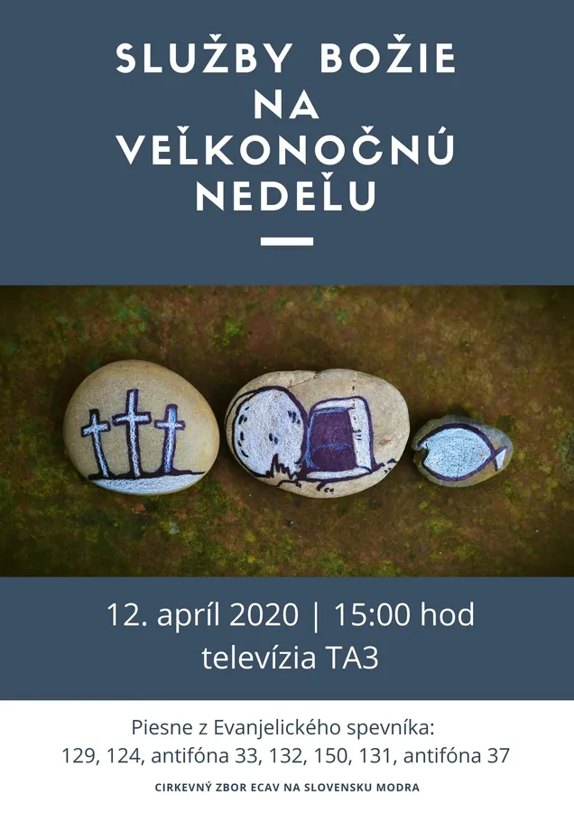 Služby Božie na Veľkonočnú nedeľu v priamom prenose TA3 o 15:00