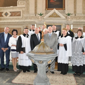 Odhalenie pamätnej tabule k 400. výročiu synody v Spišskom Podhradí