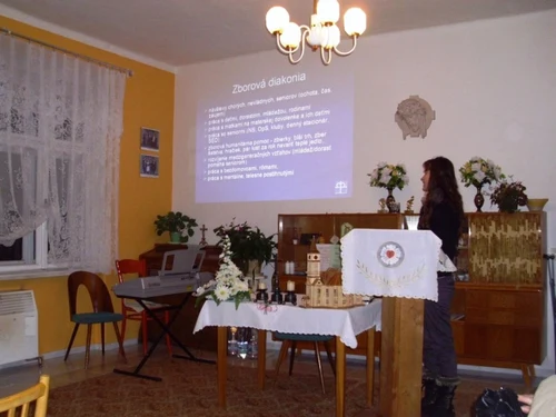 Beseda o diakonii v Pliešovciach 