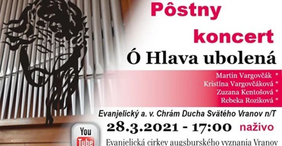 Pôstny koncert z Vranova nad Topľou