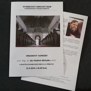 Organový koncert v Príbovciach