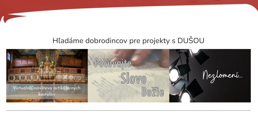 Mediálny výbor spúšťa darcovský program