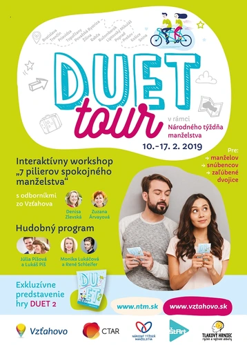 NÁRODNÝ TÝŽDEŇ MANŽELSTVA na Slovensku 11. – 17. február 2019