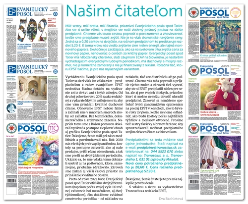 Našim čitateľom