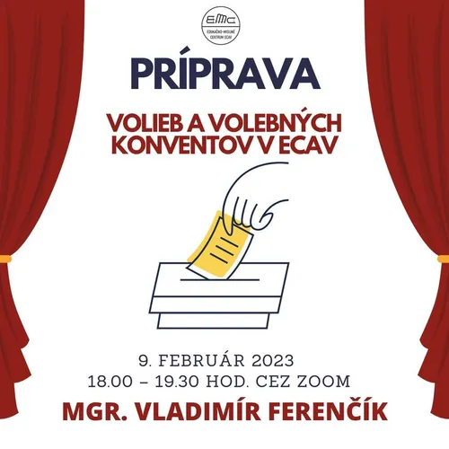 Príprava volieb a volebných konventov v ECAV 