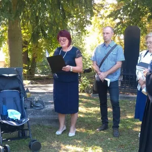 Pri hrobe Andreja Hajduka