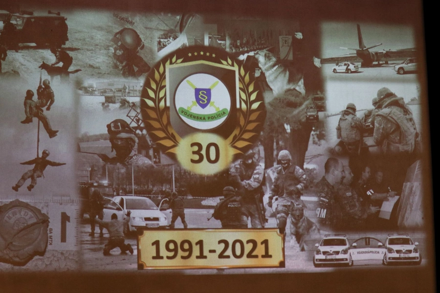 30. výročie vzniku Vojenskej polície
