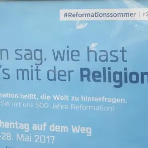 36. Kirchentag bol venovaný 500. výročiu reformácie