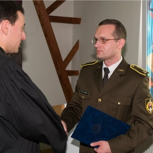 Slávnosť uvedenia vojenského duchovného