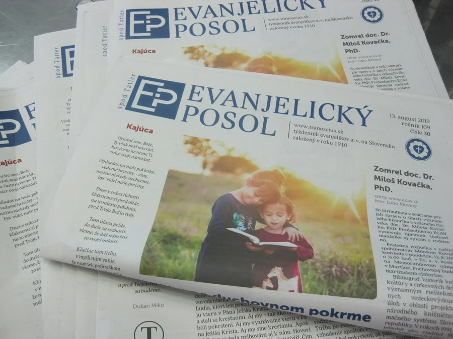 Vyšlo 30. číslo Evanjelického posla spod Tatier