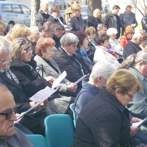 Pamätná tabuľa martýrom cirkvi v Ilave