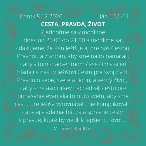 Cesta, pravda, život